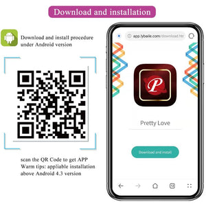 Pretty Love – Plug anal contrôlé par application jefferson noir