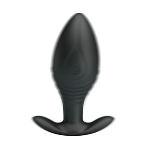 Pretty Love – Vibrateur rechargeable regina anal plug noir