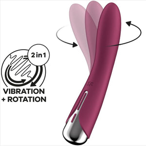 SATISFYER SPINNING VIBE 1 BLUE