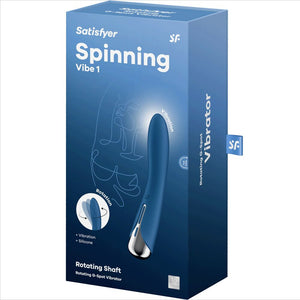 SATISFYER SPINNING VIBE 1 BLUE