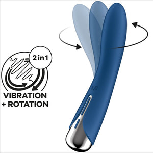 SATISFYER SPINNING VIBE 1 BLUE