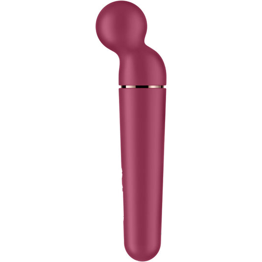 SATISFYER - MASSAGER VIBRATEUR PLANET WAND-ER BLEU