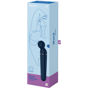 Satisfyer – Massager vibrateur planet wand-er bleu