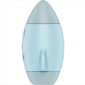 Satisfyer – Mission control bleu petit vibrateur double impulsion