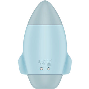 Satisfyer – Mission control bleu petit vibrateur double impulsion