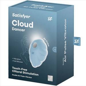 Satisfyer – Vibrateur cloud dancer bleu air pulse