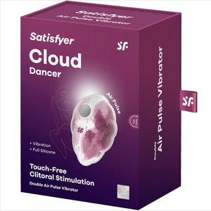 Satisfyer – Vibrateur cloud dancer bleu air pulse