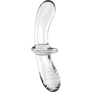 Satisfyer – Gode double cristal bleu