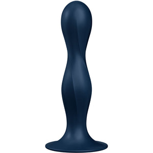 Satisfyer – Dildo en silicone double ball-r bleu