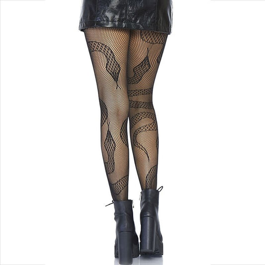LEG AVENUE - RED SERPIENTES NEGRO MEDIA