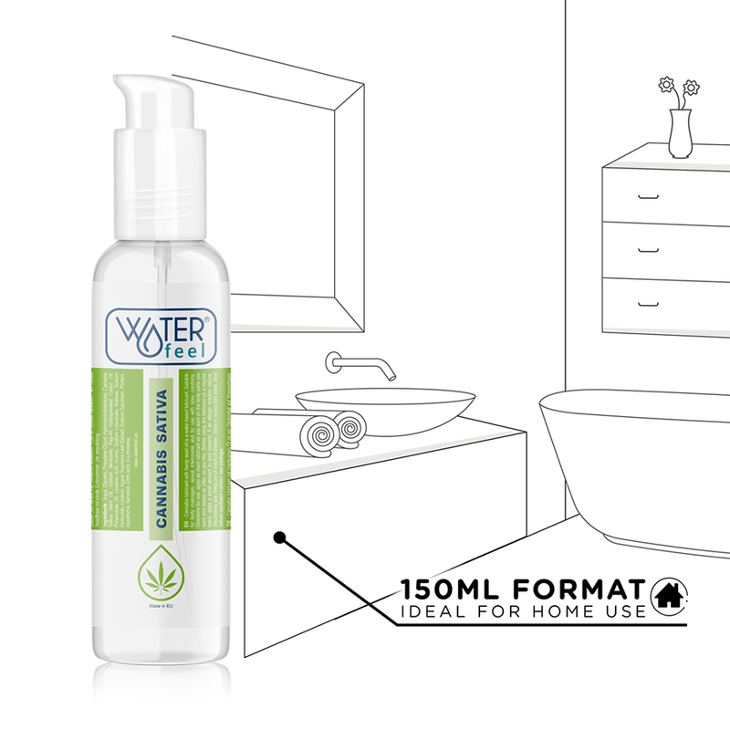 WATERFEEL - CANNABIS GLIJMIDDEL 150 ML