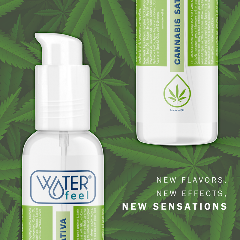 WATERFEEL - CANNABIS GLIJMIDDEL 150 ML