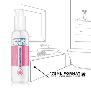 Waterfeel – Lubrifiant à base d'eau de fraise 175 ml