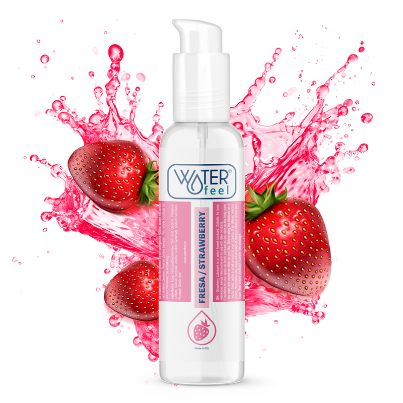 Waterfeel – Lubrifiant à base d'eau de fraise 175 ml