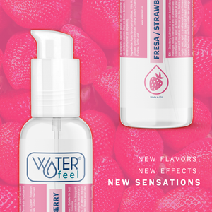 Waterfeel – Lubrifiant à base d'eau de fraise 175 ml
