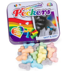 Spencer & Fleetwood – Bonbon arc-en-ciel à la menthe peckers