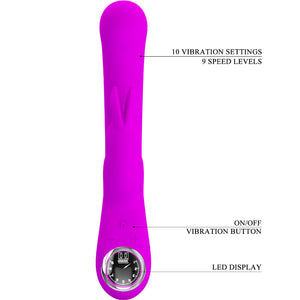 Pretty Love – Vibrateur lamar lapin et spot g violet