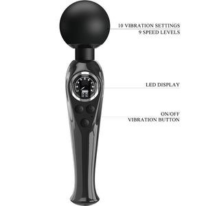 Pretty Love – Baguette vibrateur skyler noir