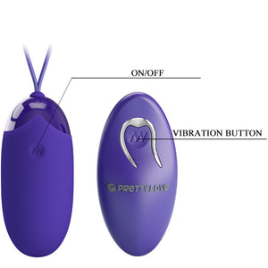 Pretty Love – Berger youth oeuf vibrant télécommandé violet