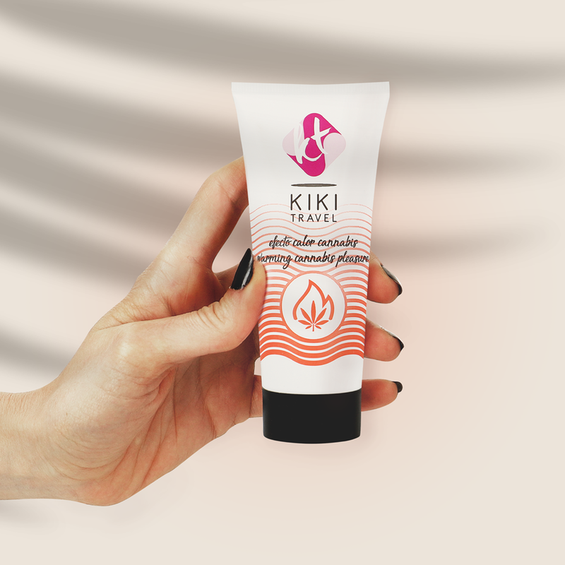 KIKÍ TRAVEL - SABOR EEN CANNABIS EFECTO CALOR INTENSO DESLIZANTE GEL 50 ML
