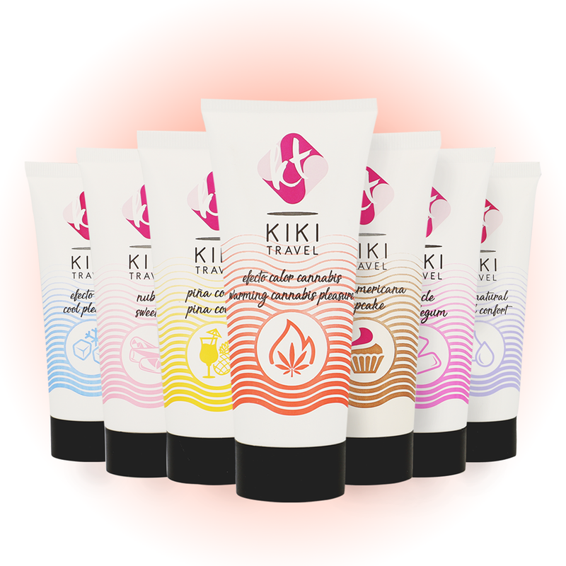 KIKÍ TRAVEL - SABOR EEN CANNABIS EFECTO CALOR INTENSO DESLIZANTE GEL 50 ML