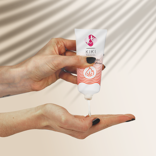KIKÍ TRAVEL - SABOR EEN CANNABIS EFECTO CALOR INTENSO DESLIZANTE GEL 50 ML