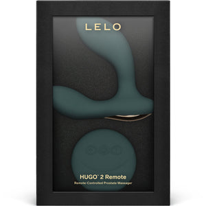 LELO - TÉLÉCOMMANDE DE MASSEUR DE PROSTATE HUGO 2 NOIR