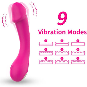 Armony – Gode vibrateur spot g silicone fuchsia