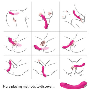Armony – Gode vibrateur spot g silicone fuchsia