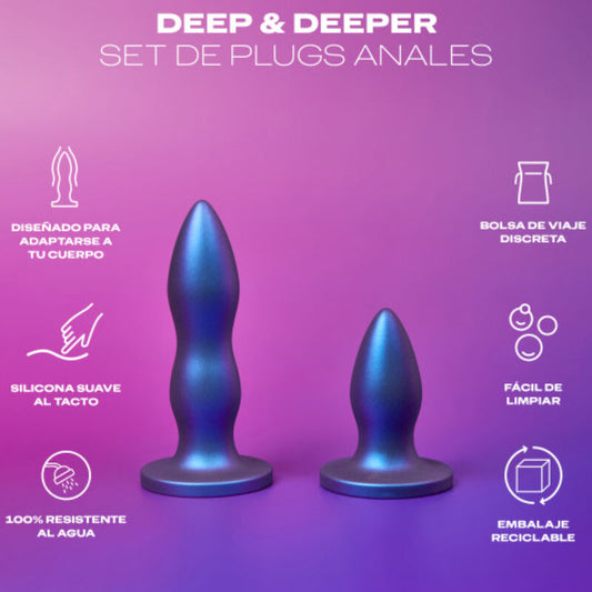 DUREX - SPEELGOEDSET ANALE PLUG DIEP &amp; DIEPER