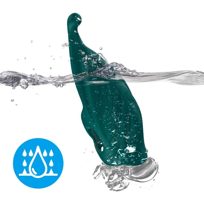 ARMONY - DEDAL ESTIMULADOR &amp; VIBRADOR GROEN
