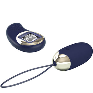 Pretty Love – Télécommande oeuf vibrant mina bleu