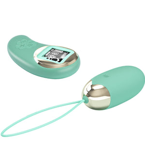Pretty Love – Mine doeufs vibrants télécommande verte