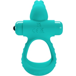 Pretty Love – Anneau vibrateur lapin vert figgy