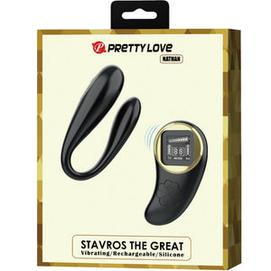 Pretty Love – Télécommande vibrateur nathan double plaisir