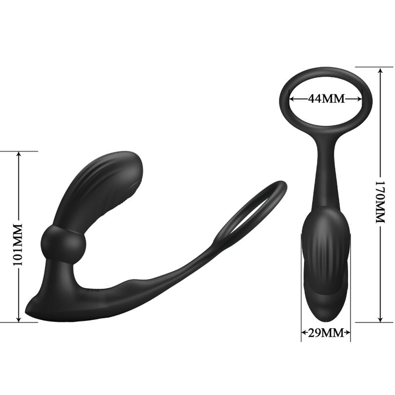 MOOIE LIEFDE - WARREN ANILLO &amp; NEGRO ANALE VIBRADOR