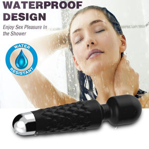Armony – Masseur et vibrateur postman tête super flexible noir