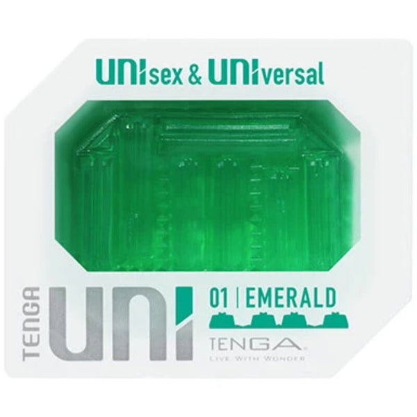 Tenga – Dé dés masturbateur uni émeraude