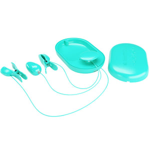 Pretty Love – Boite surprise pince a electro stimulation bleue