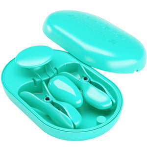 Pretty Love – Boite surprise pince a electro stimulation bleue