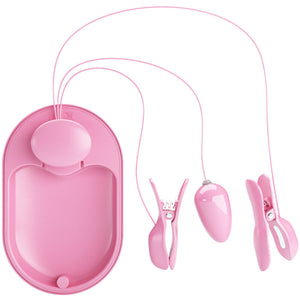 Pretty Love – Boite surprise pinces délectro stimulation rose
