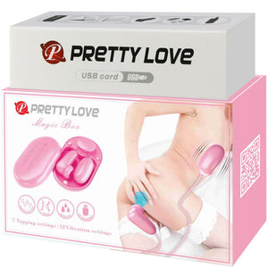 Pretty Love – Magic box balle vibrant & stimulateur rose