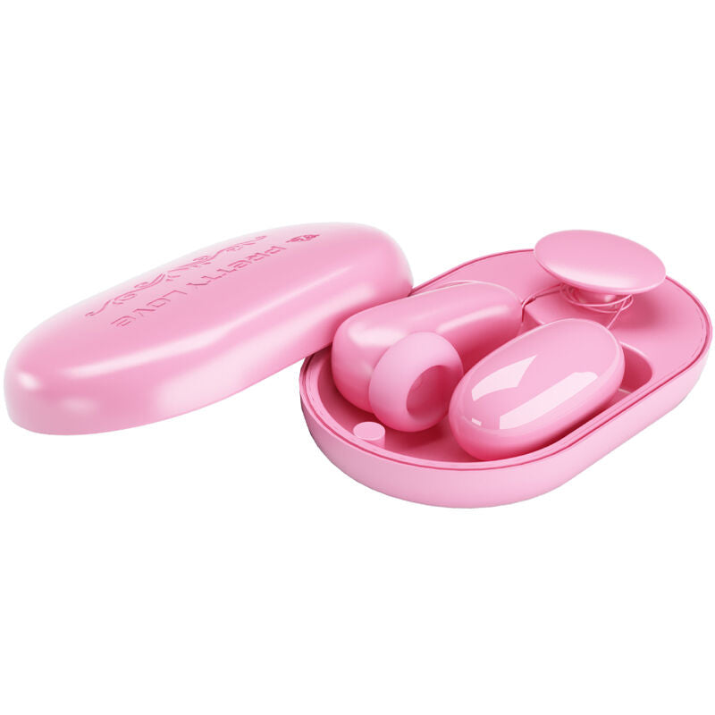 PRETTY LOVE - MAGIC BOX BALA VIBRADORA &amp; ESTIMULADOR ROSA