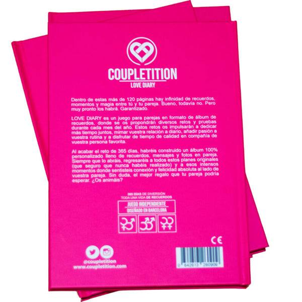 COUPLETITION - LOVE DIARY ÁLBUM DE RECUERDOS &amp; DESEOS EN PAREJA