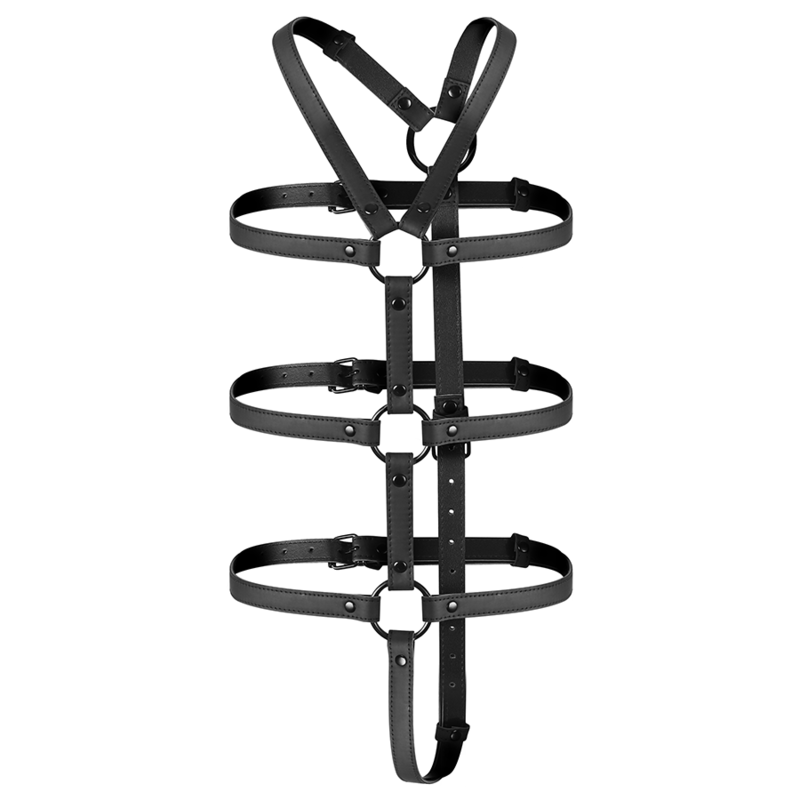 FETISH SUBMISSIVE BONDAGE - ADJUSTABLE ARNES TORSO Y BRAZOS