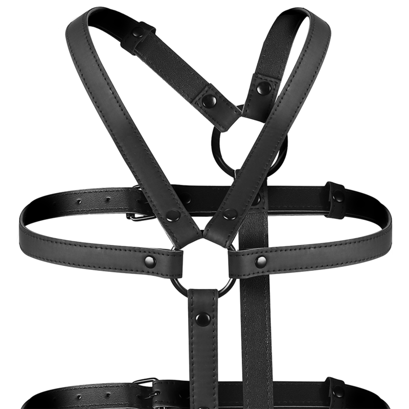 FETISH SUBMISSIVE BONDAGE - ADJUSTABLE ARNES TORSO Y BRAZOS