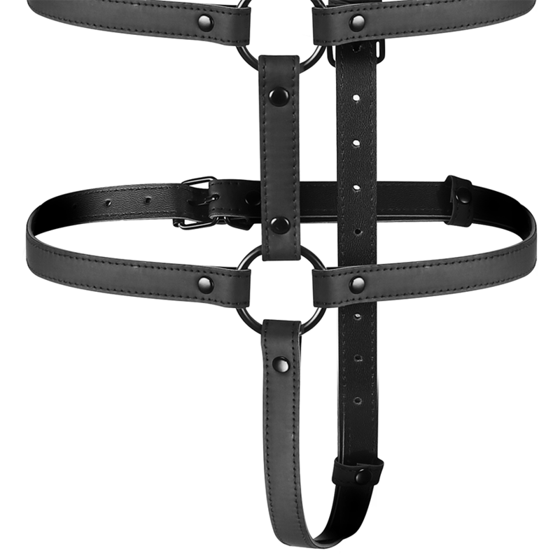 FETISH SUBMISSIVE BONDAGE - ADJUSTABLE ARNES TORSO Y BRAZOS