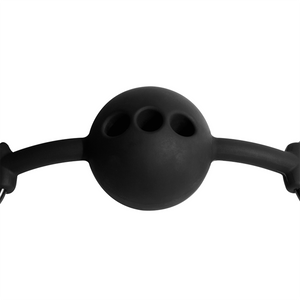 Fetish Submissive Bondage – Bâillon à boule en silicone respirant