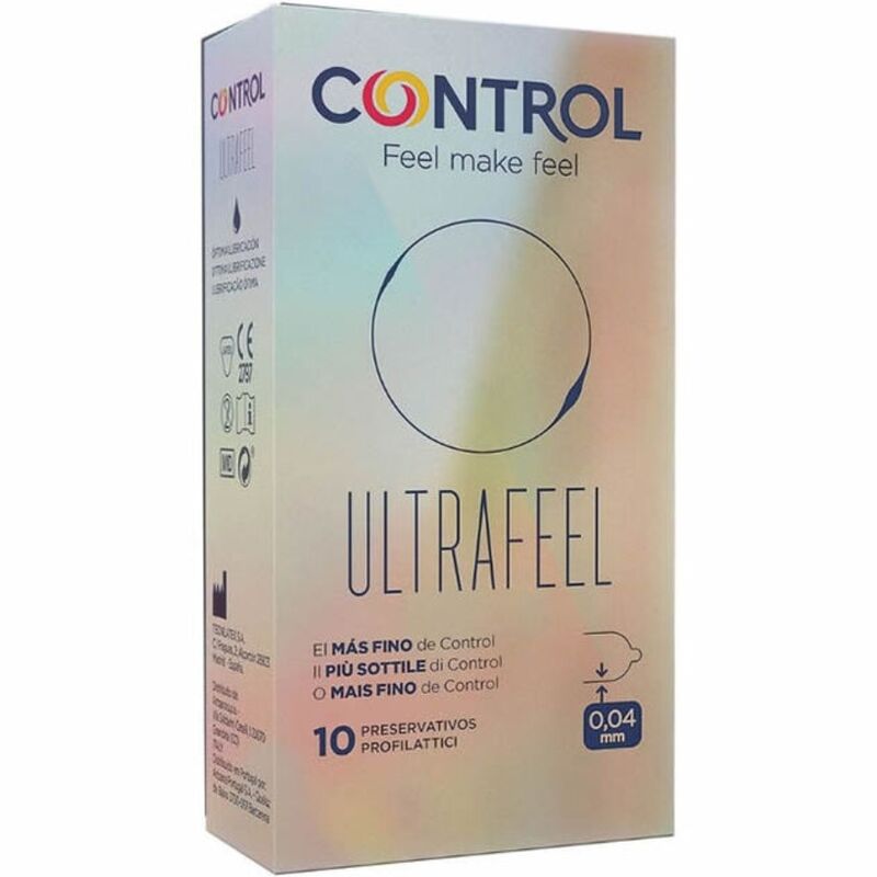Control – Adapta Finissimo Ultrafeel, préservatifs ultra-fins (10 unités)