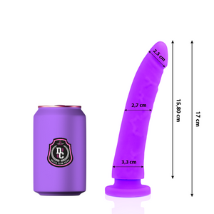 Delta Club – Toys gode médical lilas silicone 17 cm -o- 3 cm